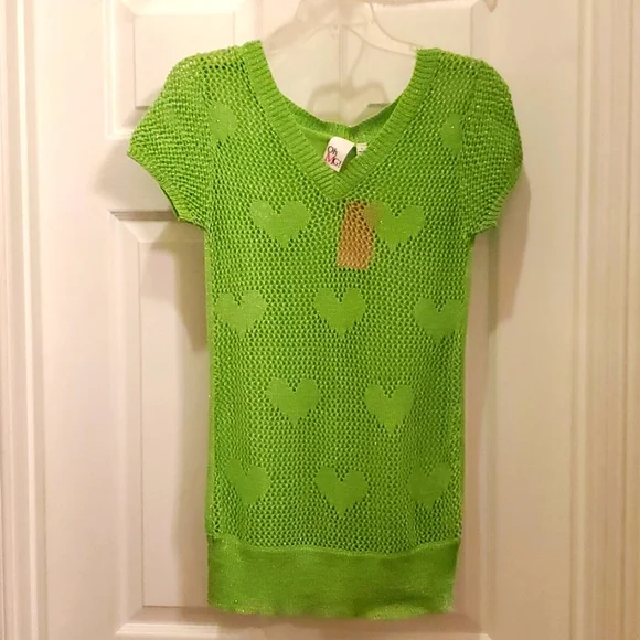 Oh Mg! | Shirts & Tops | Oh Mg Sparkly Neon Lime Green Girls Large Heart Sweater Dressoversized Top | Poshmark Oh Mg! | Shirts & Tops | Oh Mg Sparkly Neon Lime Green Girls Large Heart Sweater Dressoversized Top | Poshmark